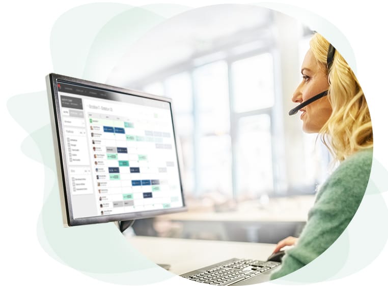PATLive virtual receptionist handling real estate calls